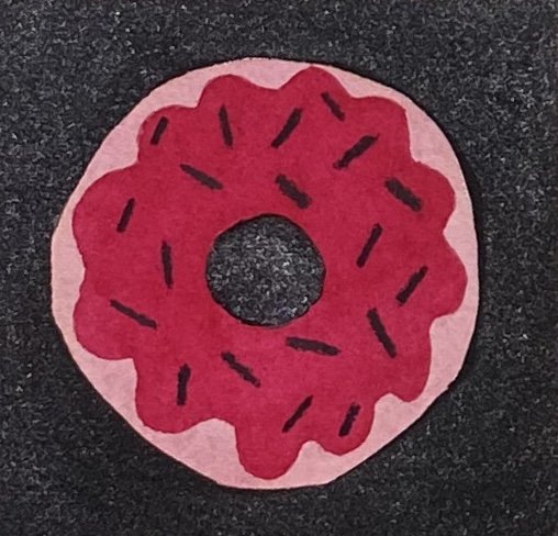 Do-Nut 3 | Watercolor & Acrylic Gouache on Paper 2021