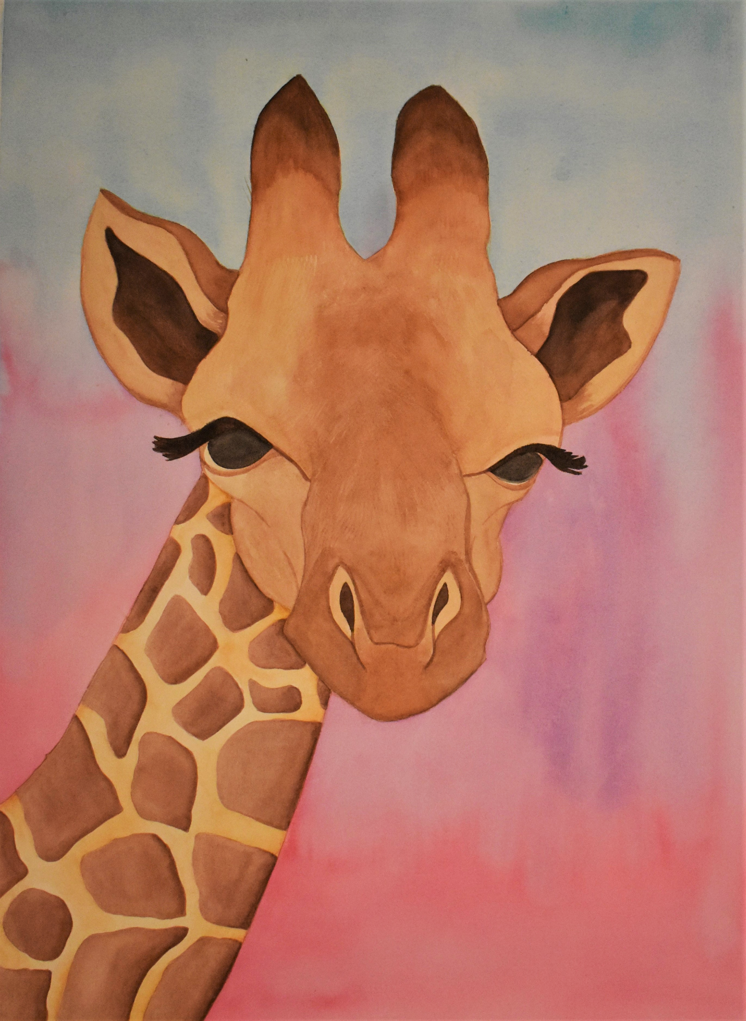 Geraldine | Watercolor on Paper 18x24 2019