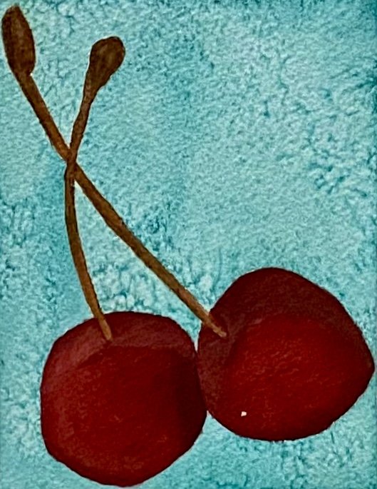 Cherries | Watercolor on Paper 2021