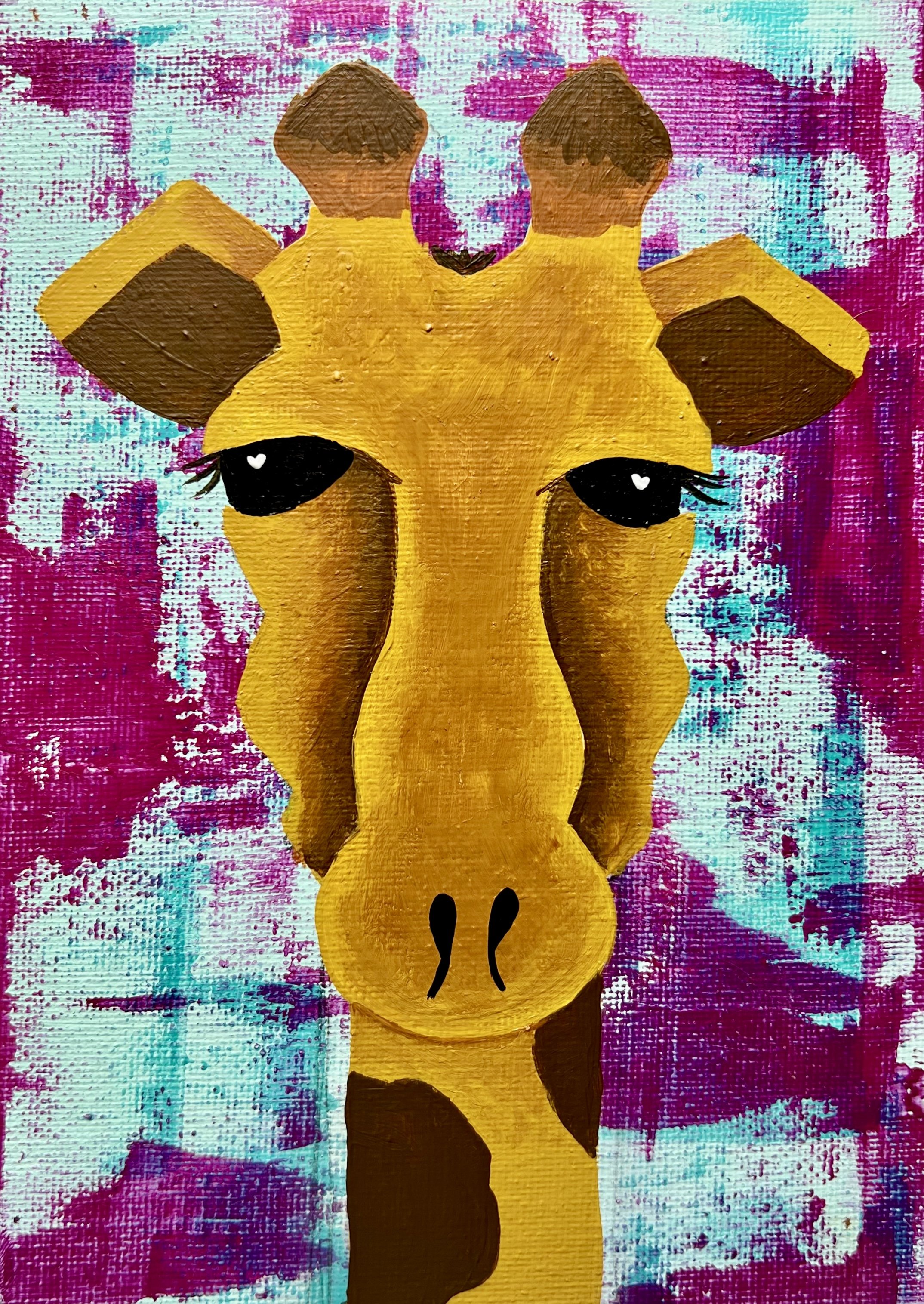 Geraldine | Acrylic on Canvas Board 2023