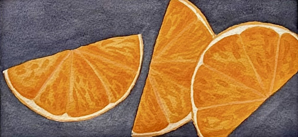 Oranges | Watercolor on Paper 2021