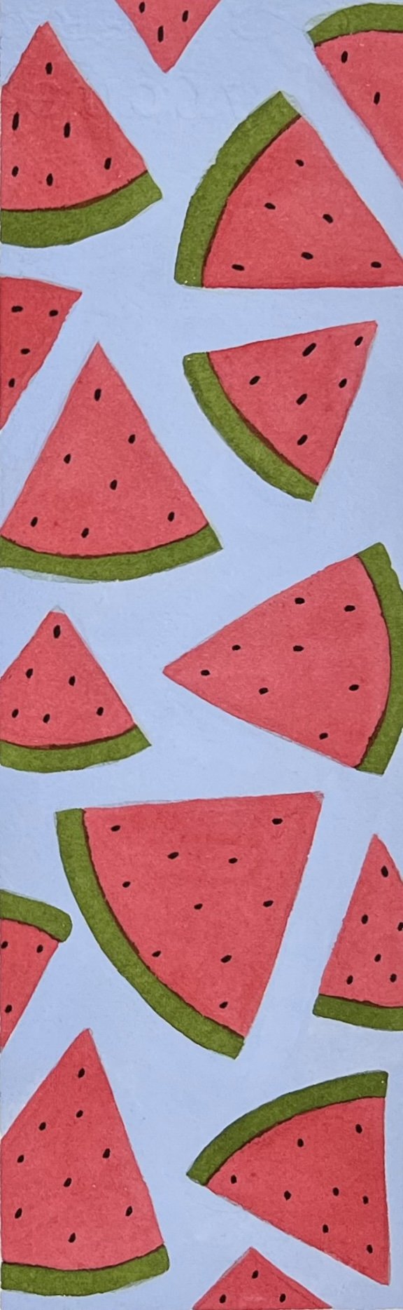 Watermelon | Acrylic Gouache & Watercolor on Paper 2023