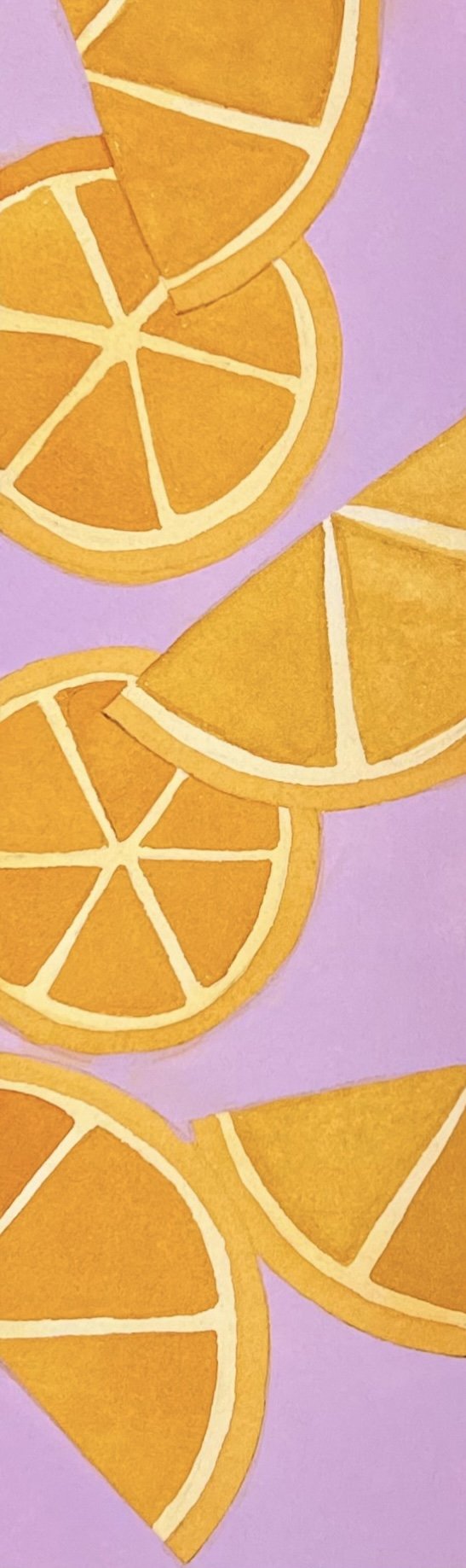 Orange | Acrylic Gouache & Watercolor on Paper 2023