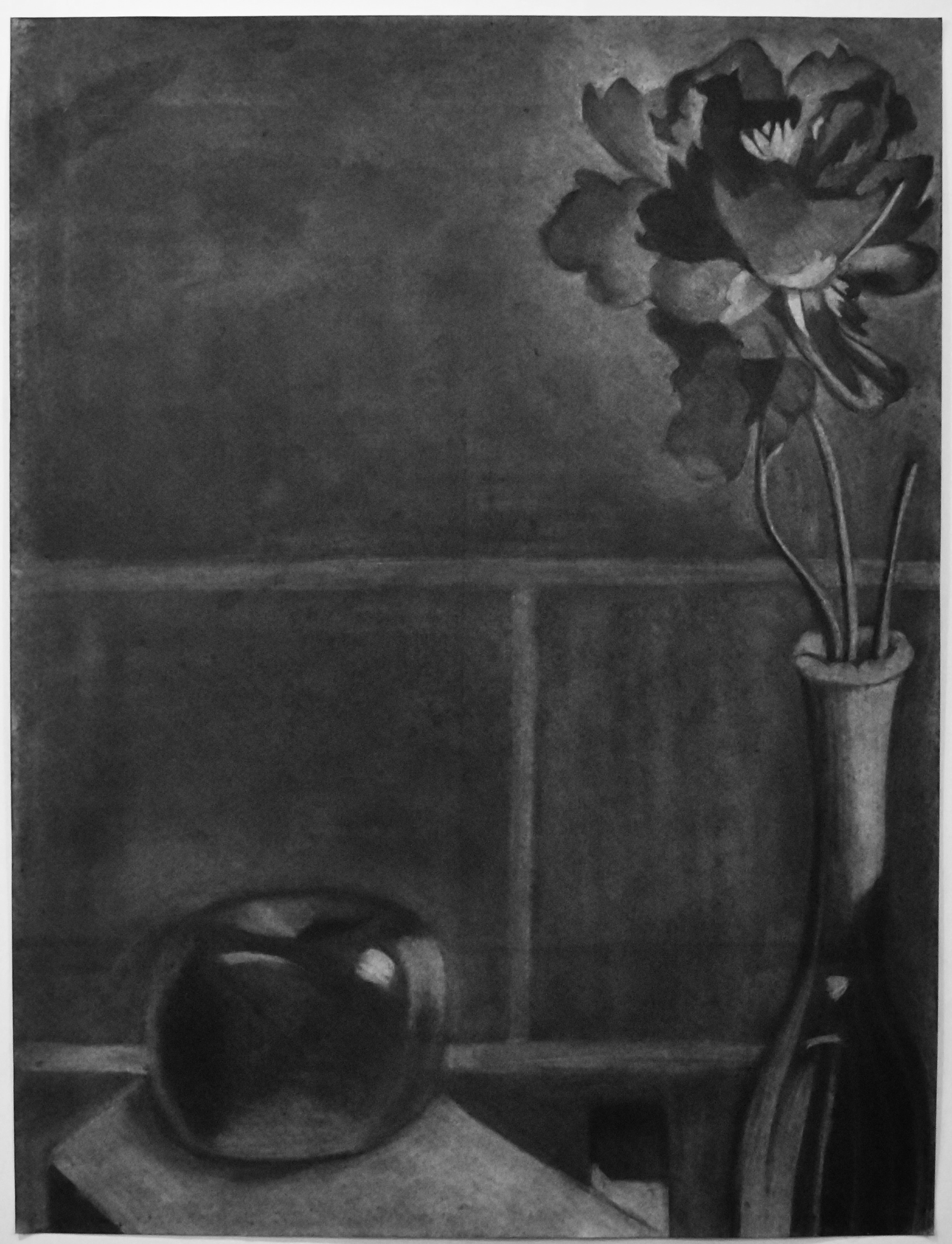 Still Life | Charcoal on Paper 18x24" 2019