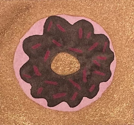 Do-Nut 7 | Watercolor & Acrylic Gouache on Paper 2021