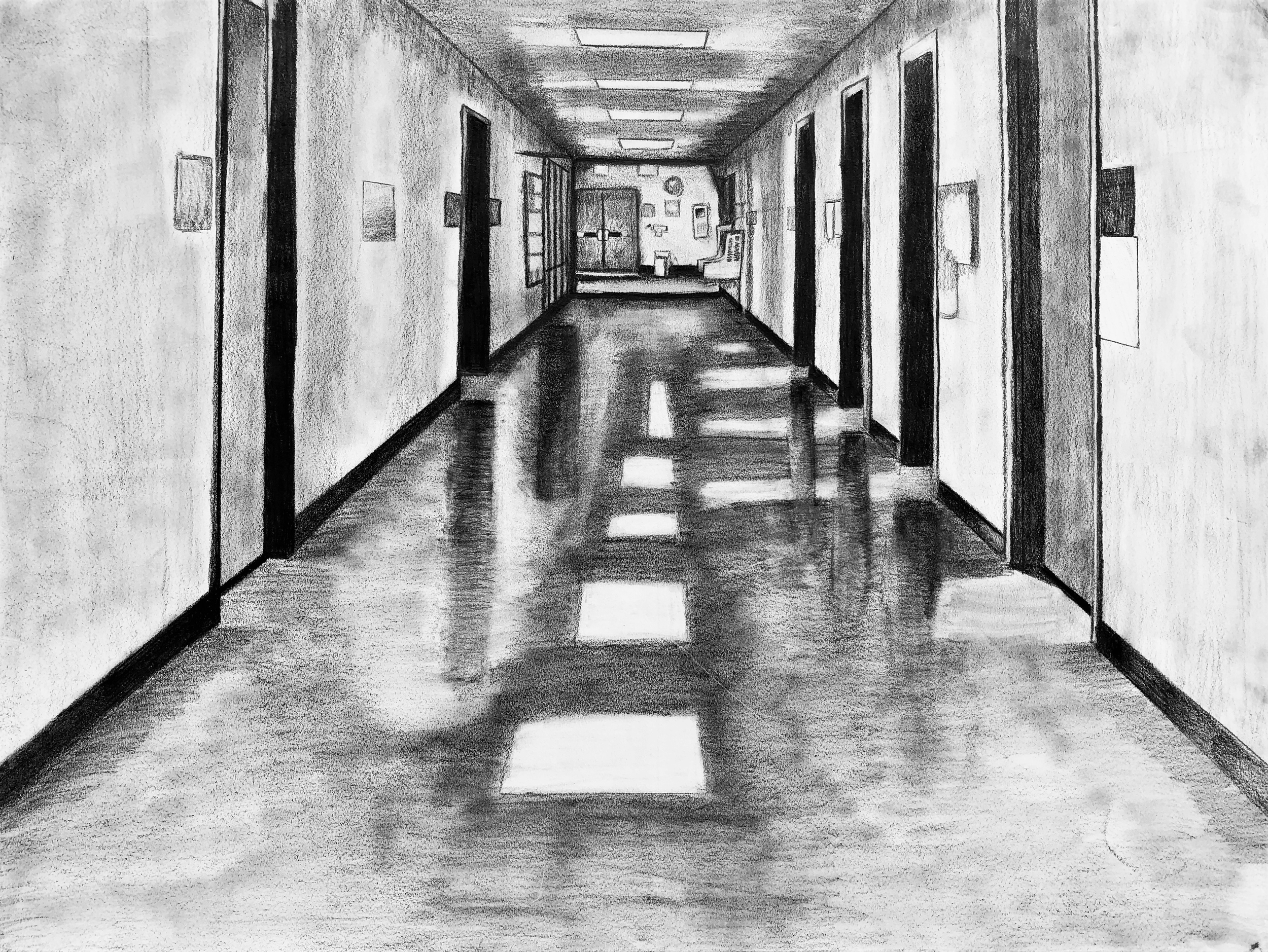 Liminal | Graphite on Paper 18x24" 2018