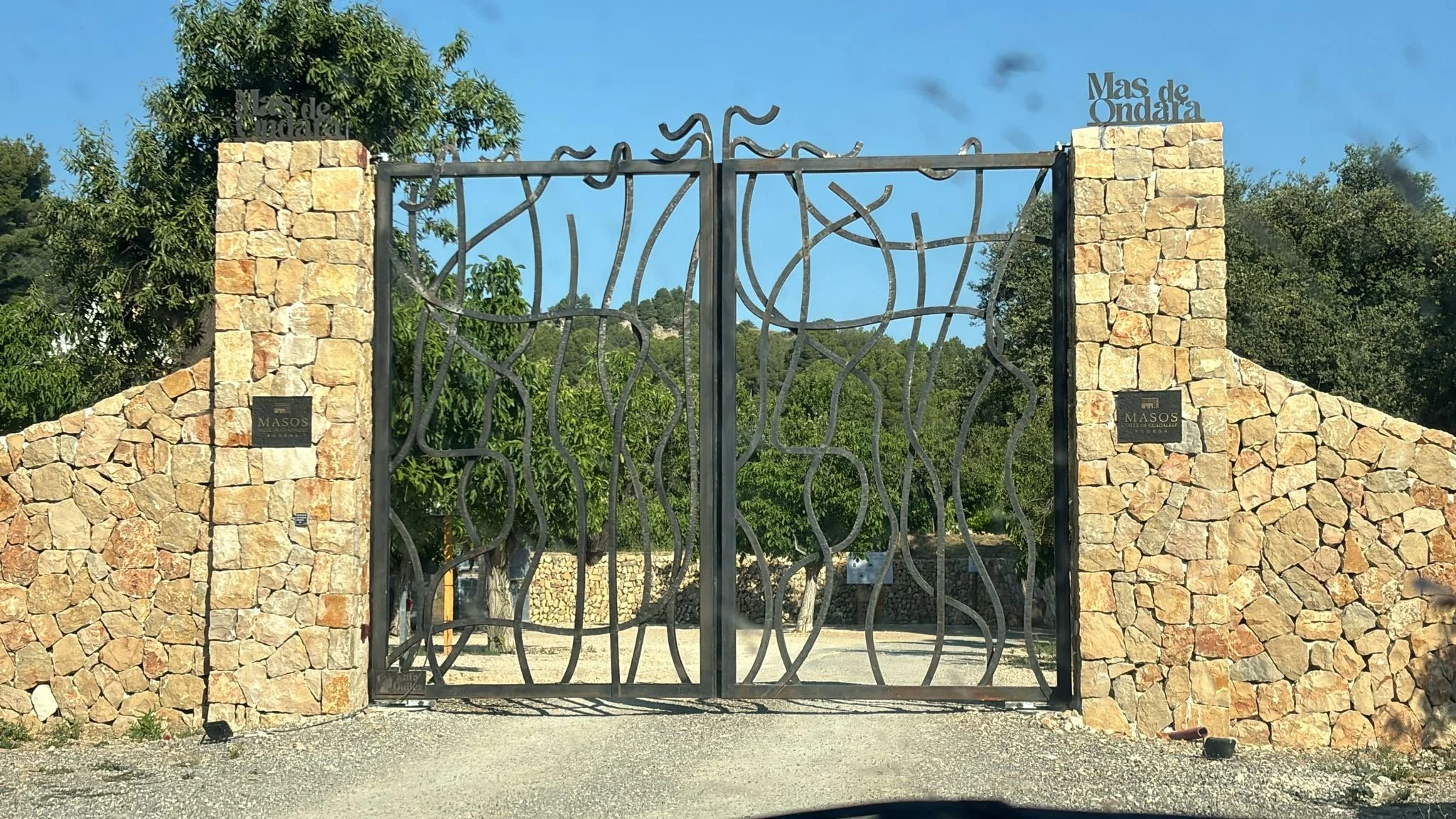 Vinyard Gate in Alicante