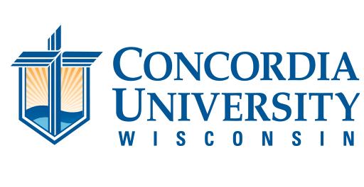 Logo of Concordia University Wisconsin with a shield emblem and the university name.