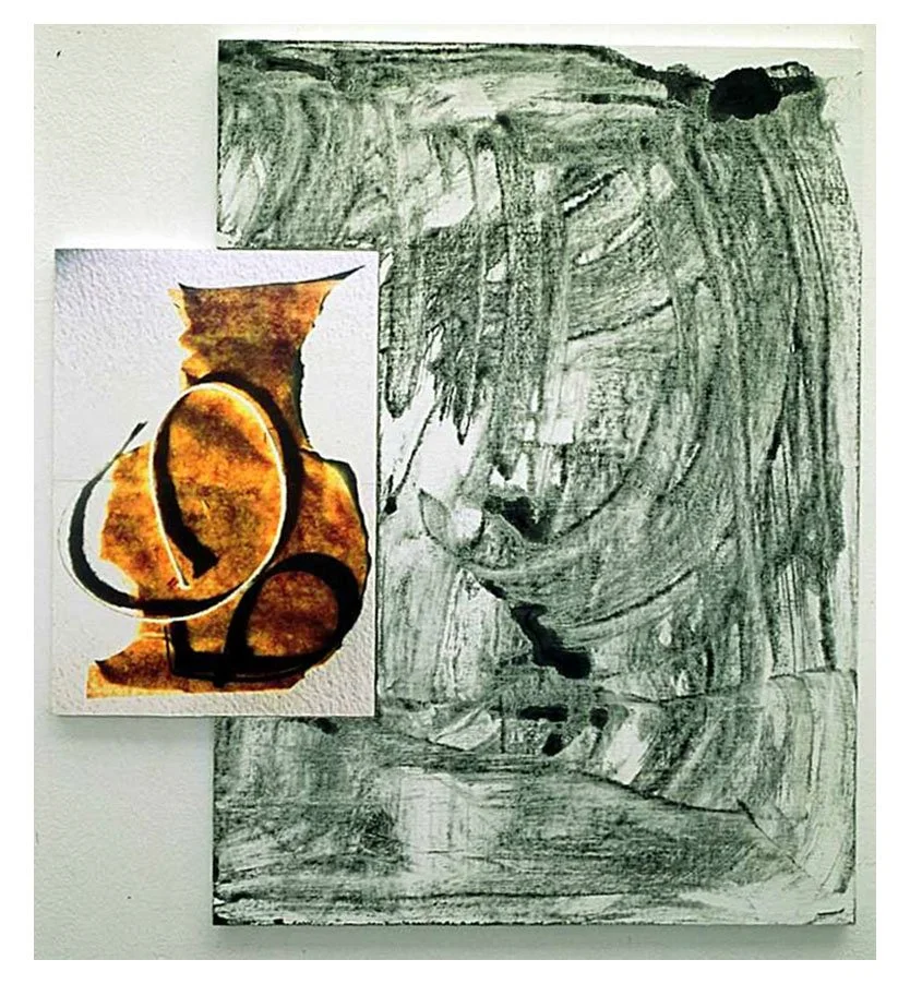 Untitled, acrylic on mdf panel and inkjet print on mdf panel, 1999 - 2000