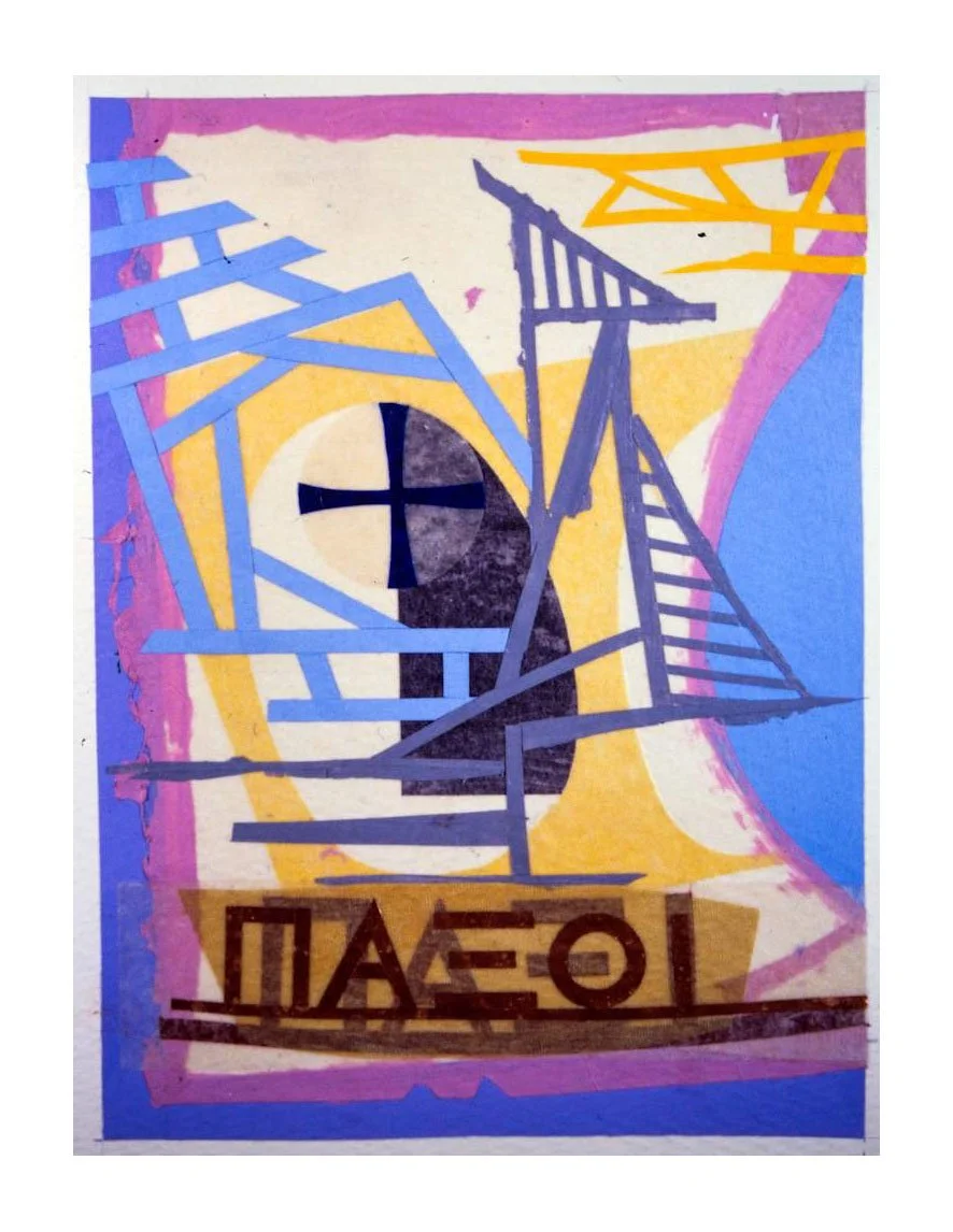 Red Book No. 24, Poster for Paxos, 1989