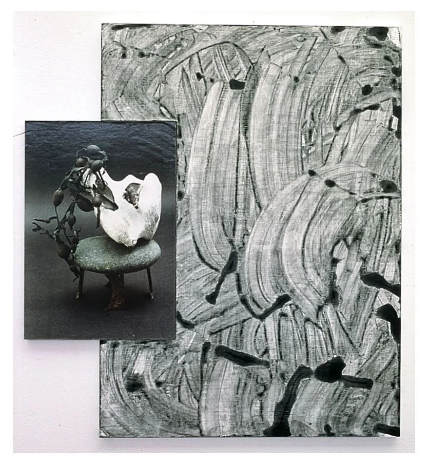 Untitled, acrylic on mdf panel and inkjet print on mdf panel, 1999 - 2000