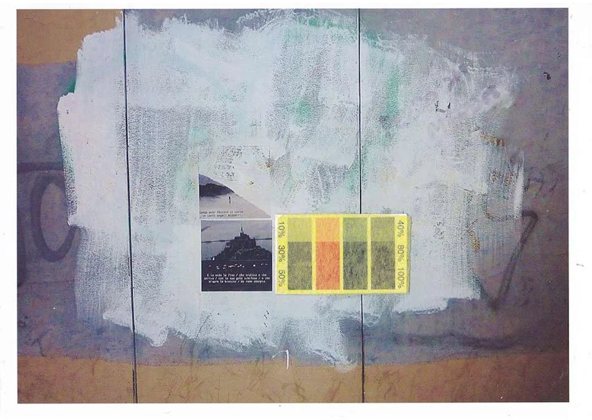 Florence A Memoir, collage on inkjet print, 15 x 10 cm, 2023 - 2025