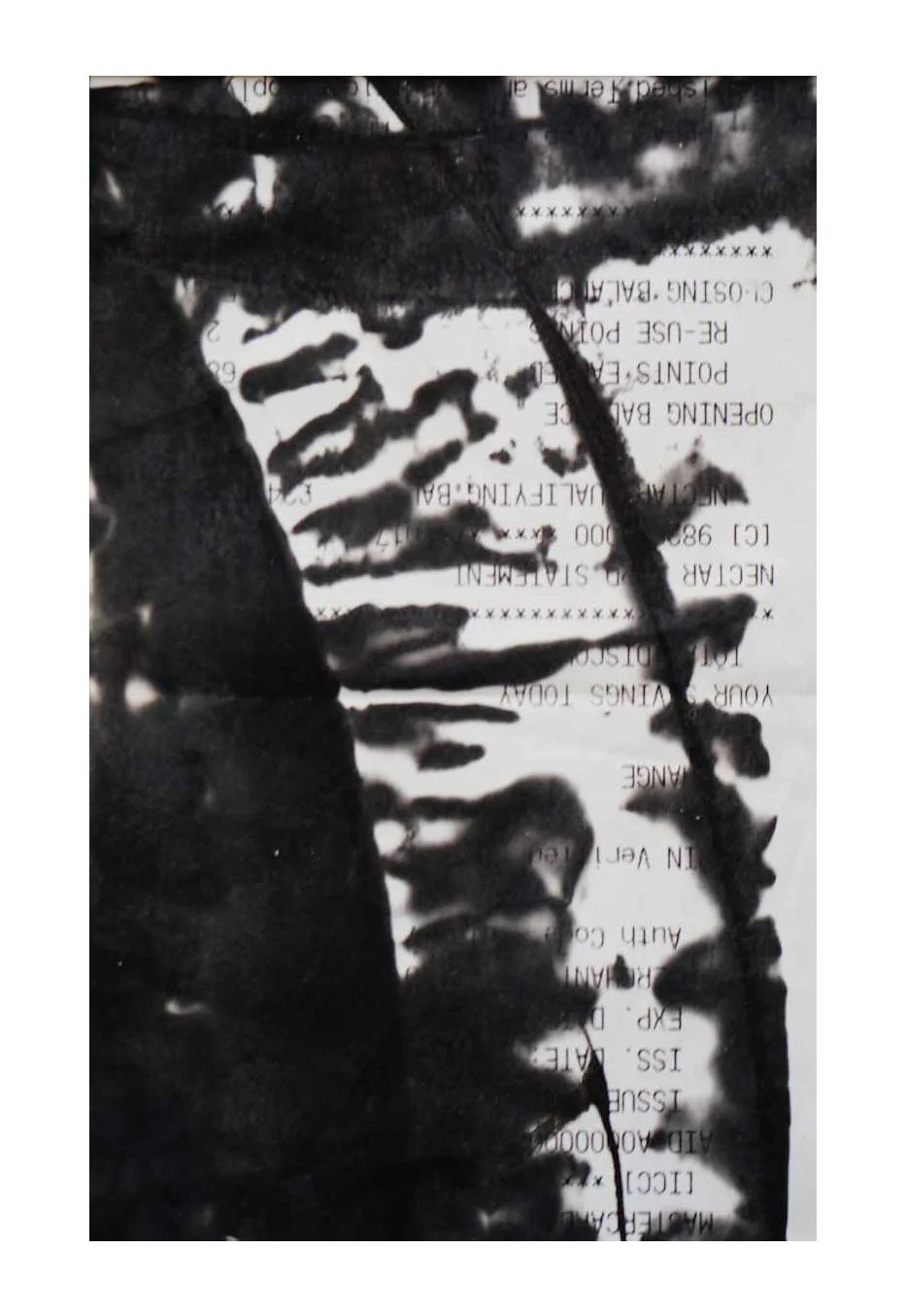 Heat Drawing No. 31, Xerox print, 2020