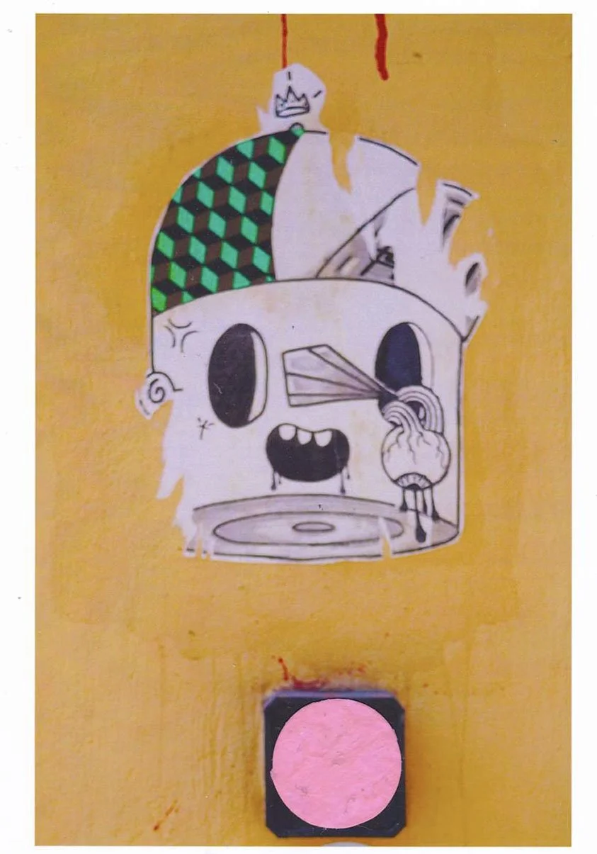 Florence A Memoir, collage on inkjet print, 15 x 10 cm, 2023 - 2025