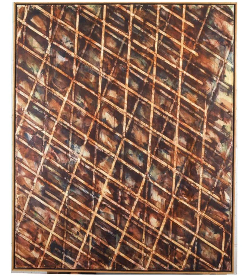 Thicket, acrylic on canvas, 167.64 x 121.92 cm, 1974