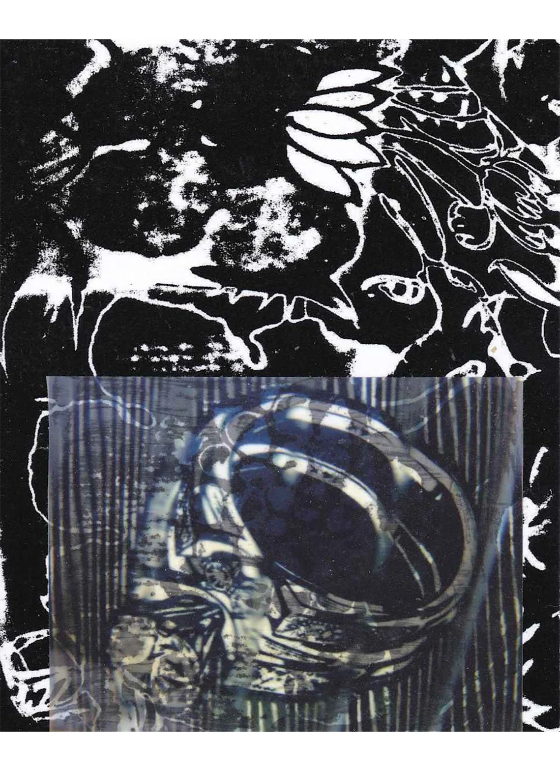 Of Every Description No. 31, Mason's and Rings, inkjet print on tracing film, Xerox print, 16 x 13 cm, 2023