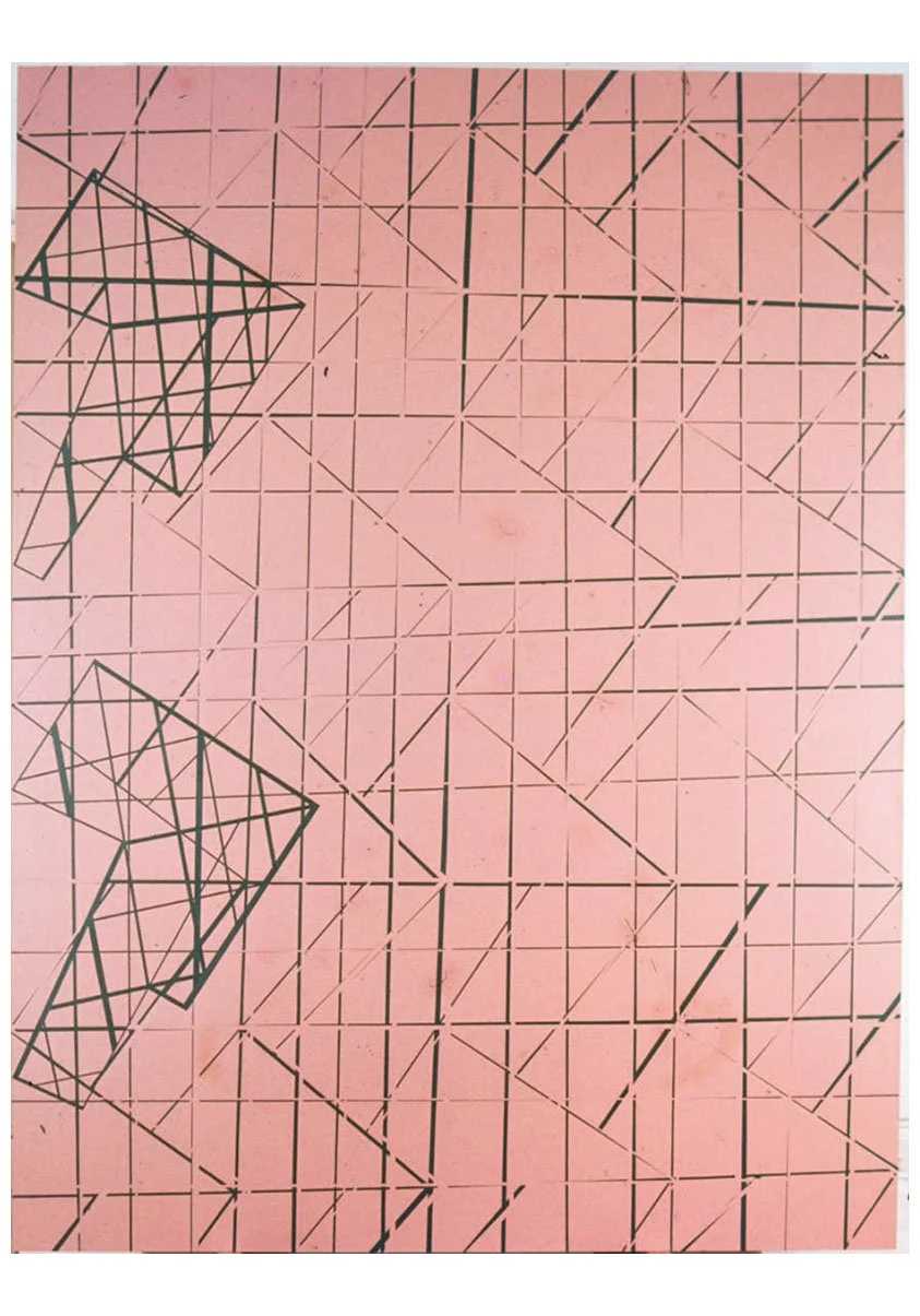 Extract, acrylic on canvas, 223.52 x 167.64 cm, 1973