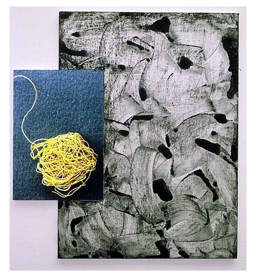 Untitled, acrylic on mdf panel and inkjet print on mdf panel, 1999 - 2000