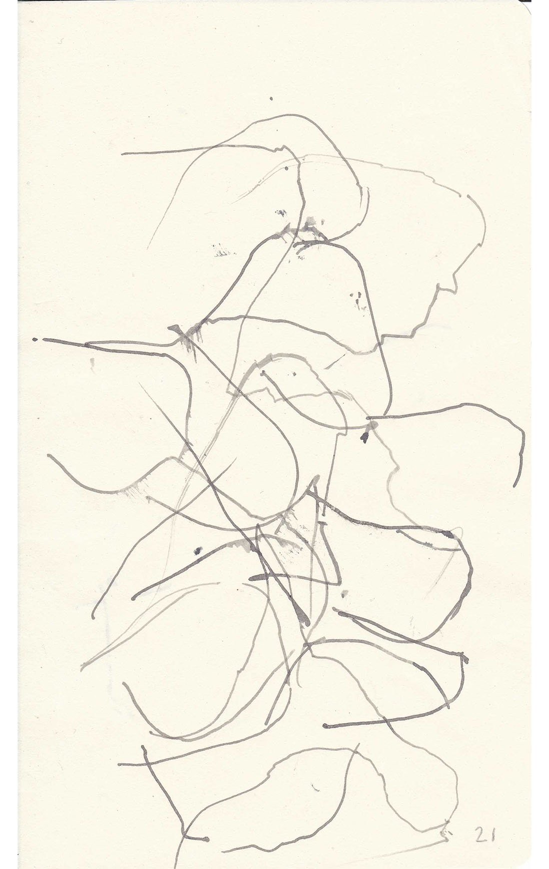 Argo No. 21 (original drawing), ink on paper, 21 x 13 cm, 2009 - 2012