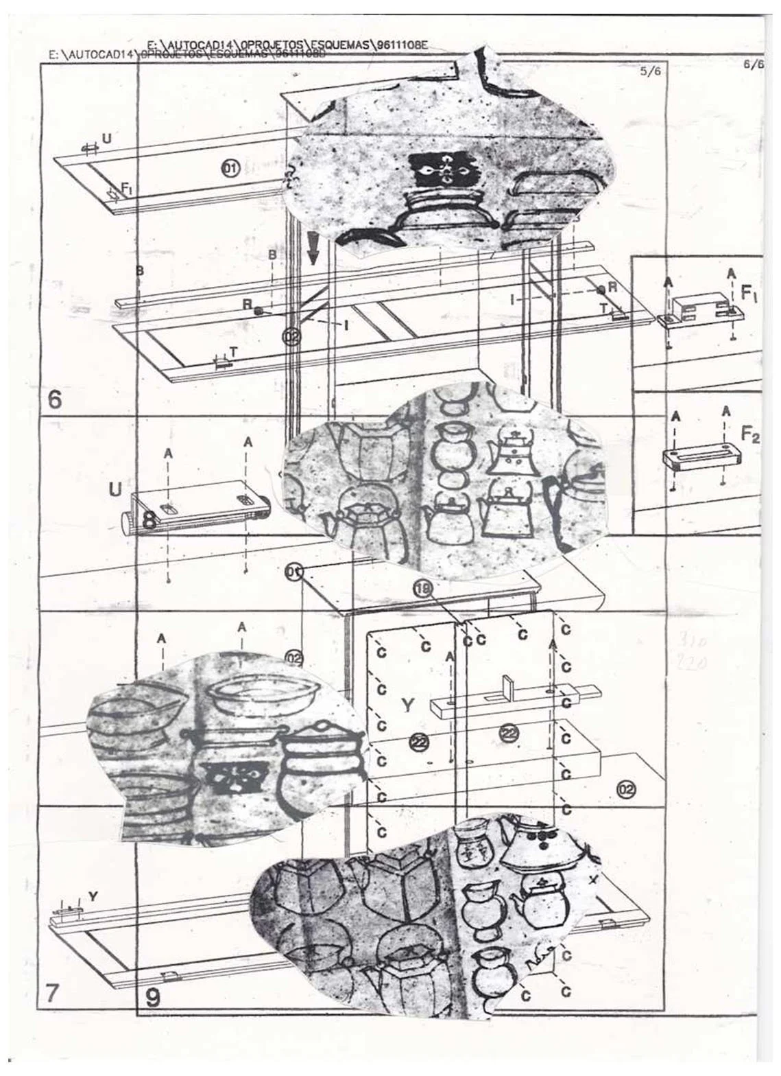 Of Every Description No. 48, Kawai and Assembly Instructions, photocopies, 28.5 x 20.7 cm, 2023