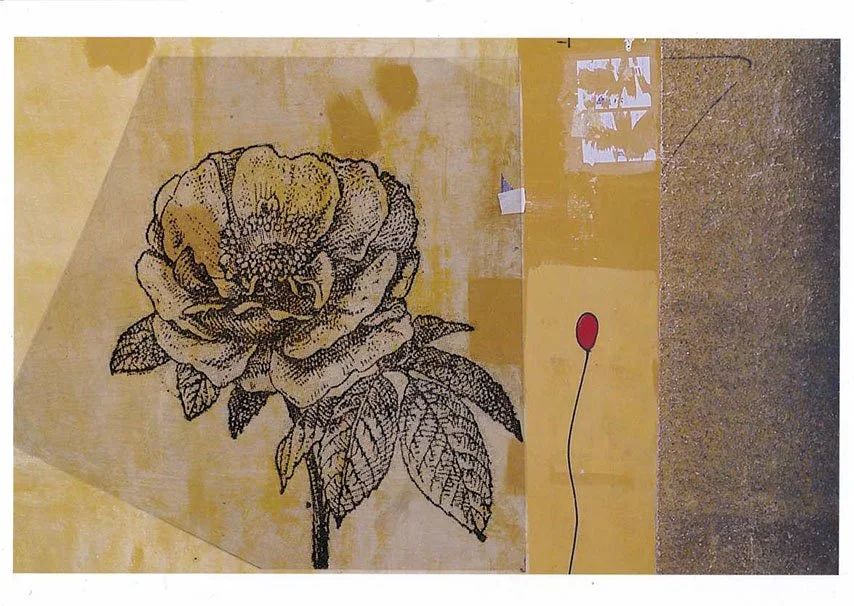 Florence A Memoir, collage on inkjet print, 15 x 10 cm, 2023 - 2025