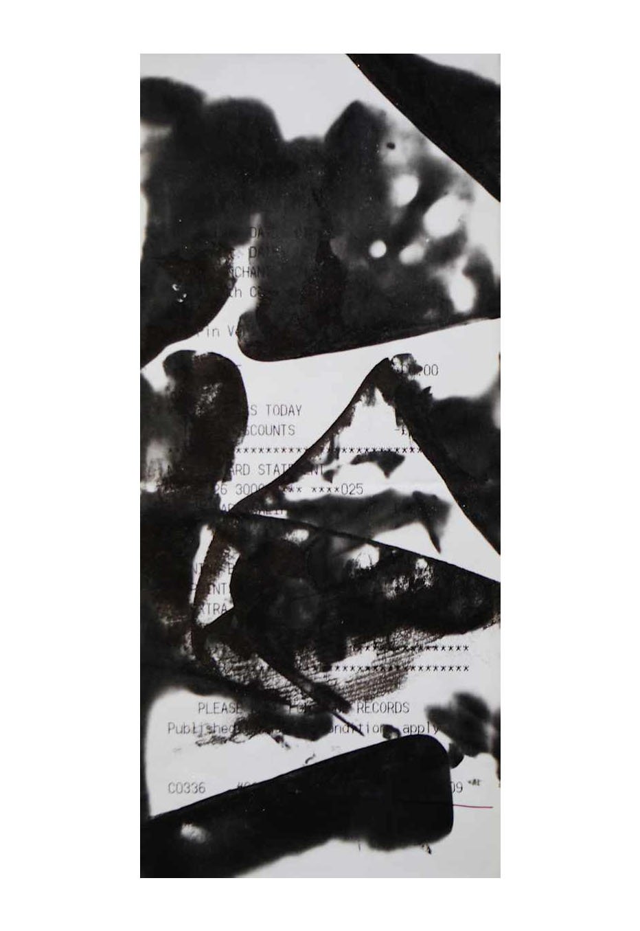 Heat Drawing No. 20, Xerox print, 2020