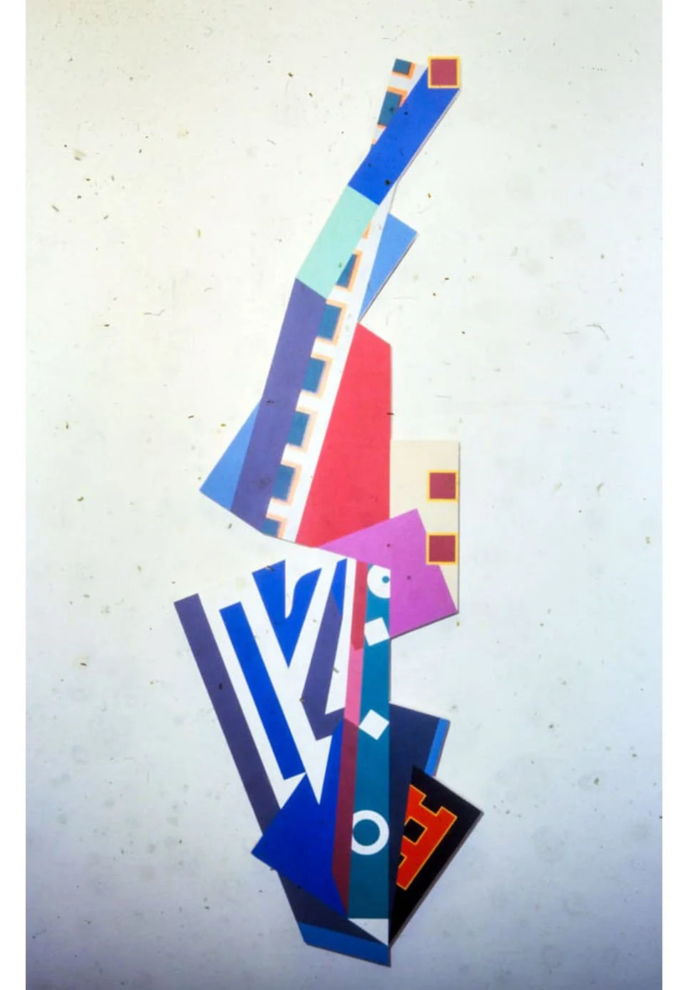 Nightshade, acrylic on canvas on wood, 176.5 x 68.5 cm, 1979