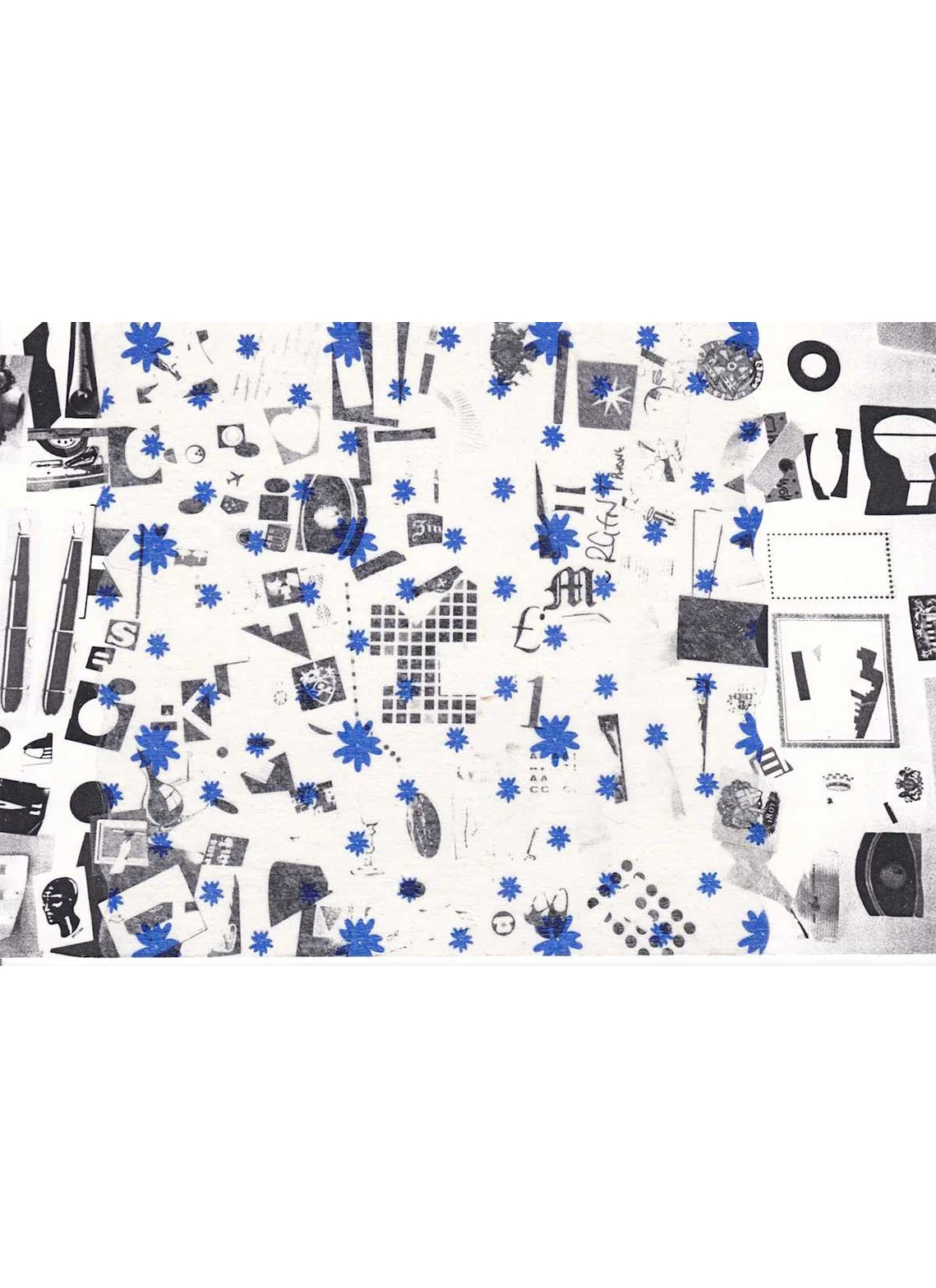 Of Every Description No. 39, Untitled Collage, acrylic, photocopy, collage, 14.3 x 21 cm, 2023