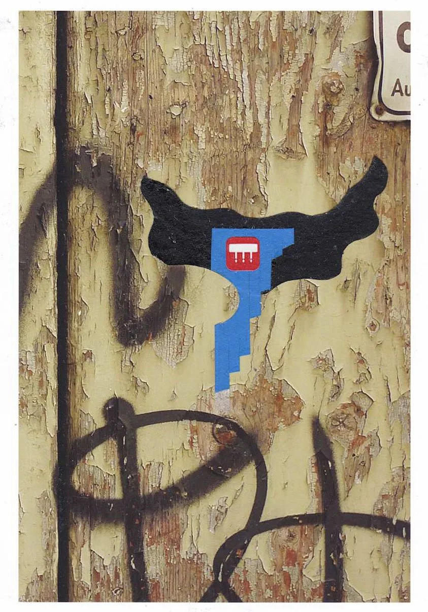 Florence A Memoir, collage on inkjet print, 15 x 10 cm, 2023 - 2025