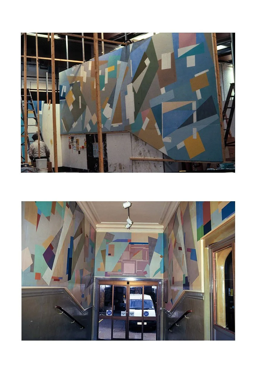 Work in situ, St Charles Hospital, 1982