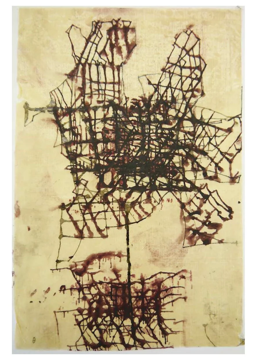 Greek Drawings (Pelion), Ink on Paper, 2011