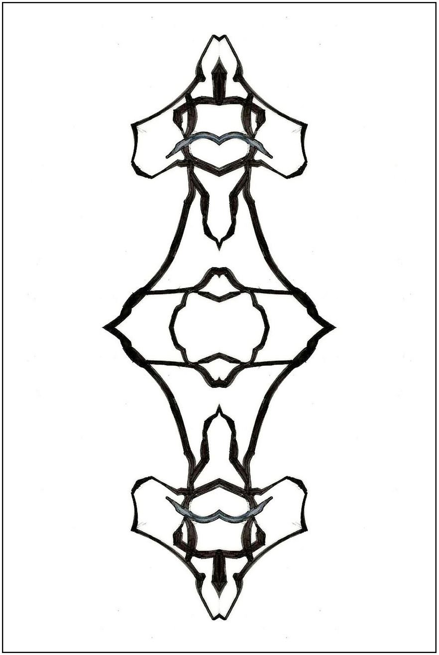 Argo No. 18 (symmetry A), inkjet print,  21 x 13 cm, 2009 - 2012