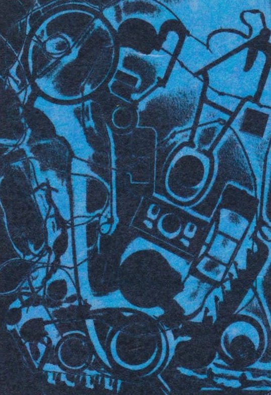 Stream No. 86, inkjet print, acrylic and paper, 12.9 x 9.5 cm, 2018