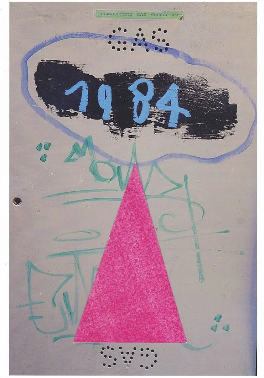 Florence A Memoir, collage on inkjet print, 15 x 10 cm, 2023 - 2025