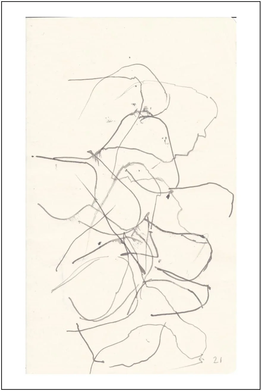 Argo No. 21 (original drawing), ink on paper, 21 x 13 cm, 2009 - 2012 