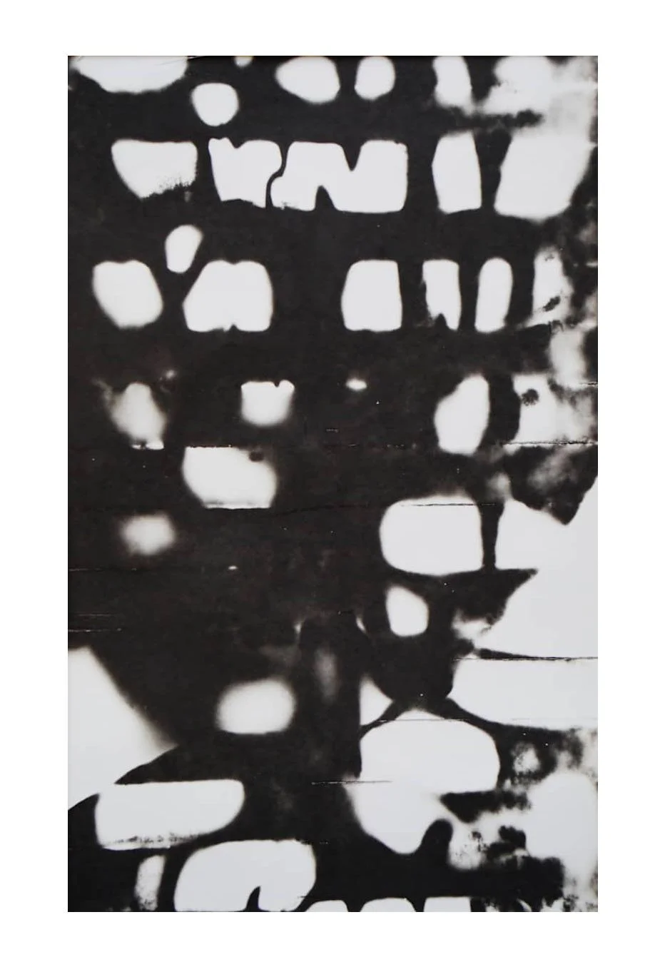 
Heat Drawing No. 58, Xerox print, 2020