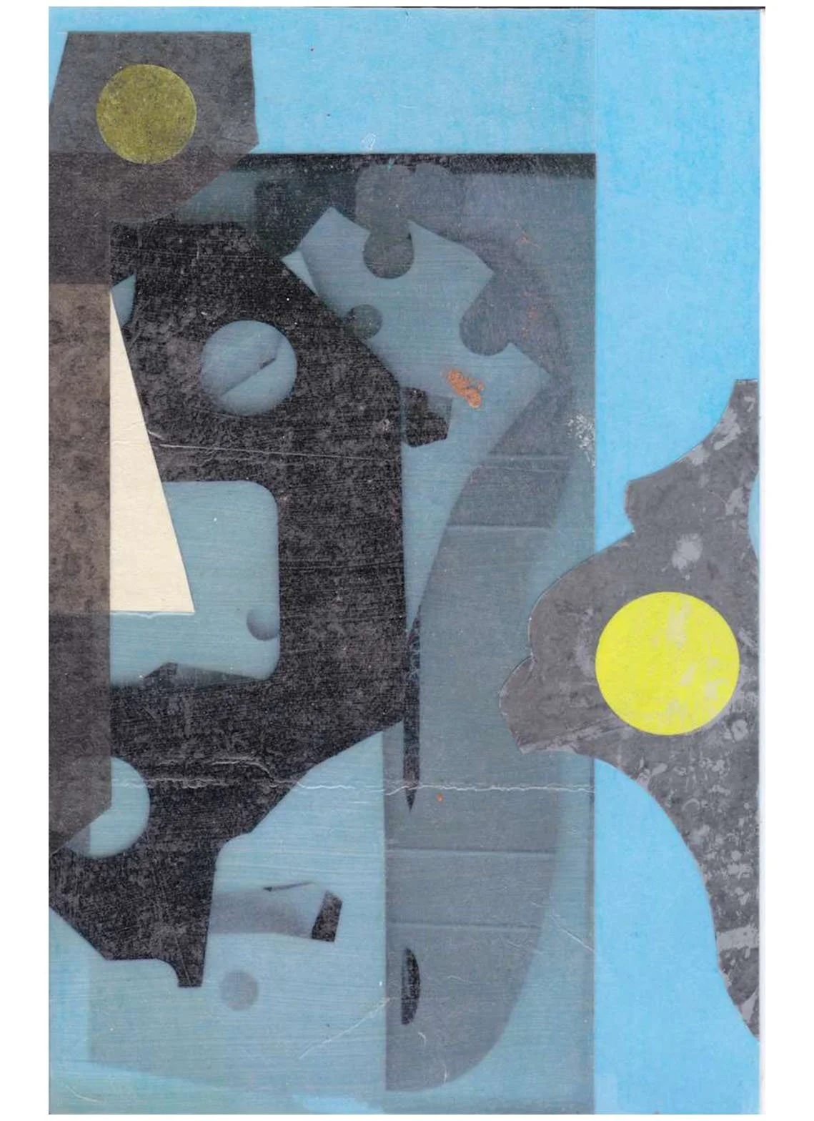 Of Every Description No. 38, Untitled Collage, acrylic, photocopy, collage, 13.2 x 12.4 cm, 2023