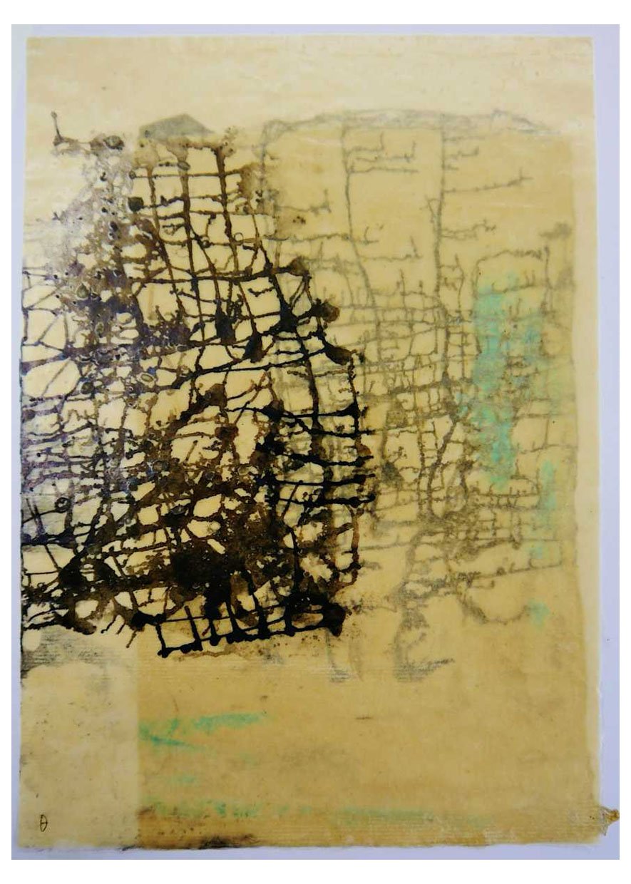 Greek Drawings (Pelion), Ink on Paper, 2011