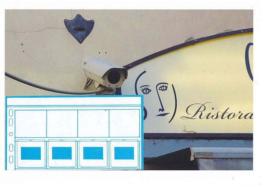 Florence A Memoir, collage on inkjet print, 15 x 10 cm, 2023 - 2025