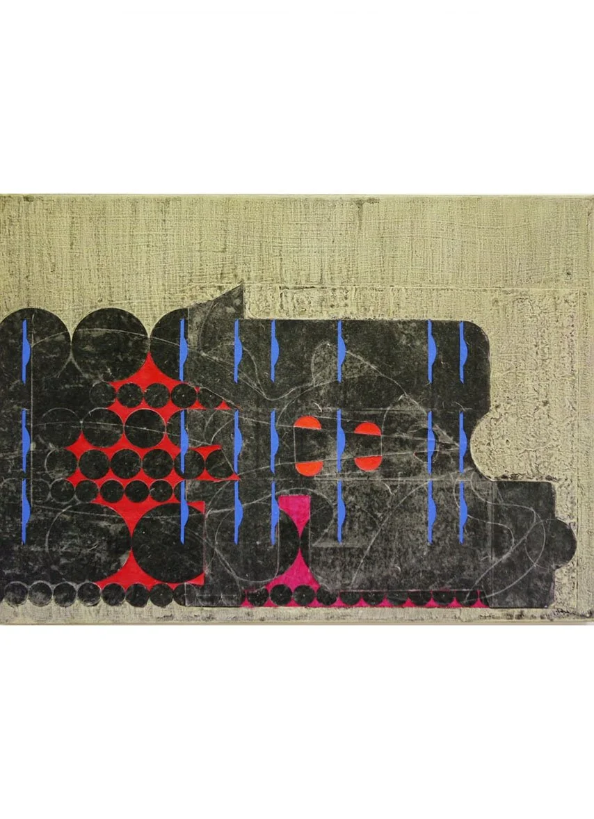 From Package to Picture, acrylic and card on linen, 30.5 x 14.7 cm, 2011