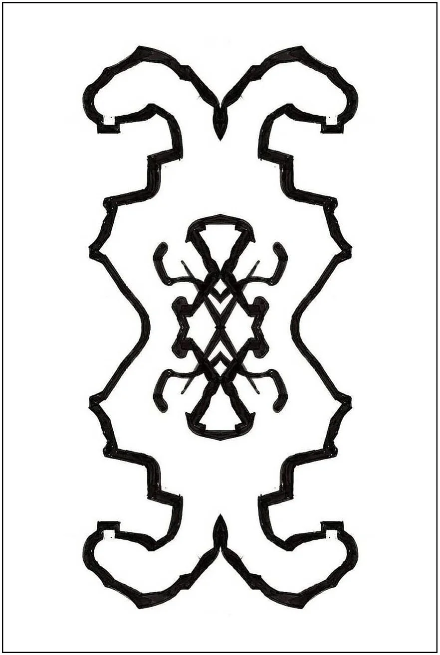 Argo No. 18 (symmetry A), inkjet print,  21 x 13 cm, 2009 - 2012