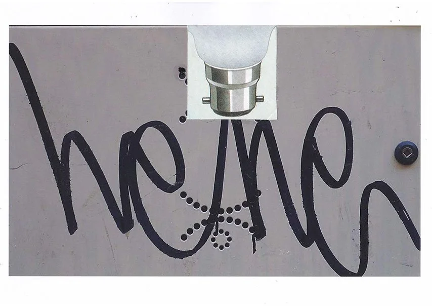 Florence A Memoir, collage on inkjet print, 15 x 10 cm, 2023 - 2025