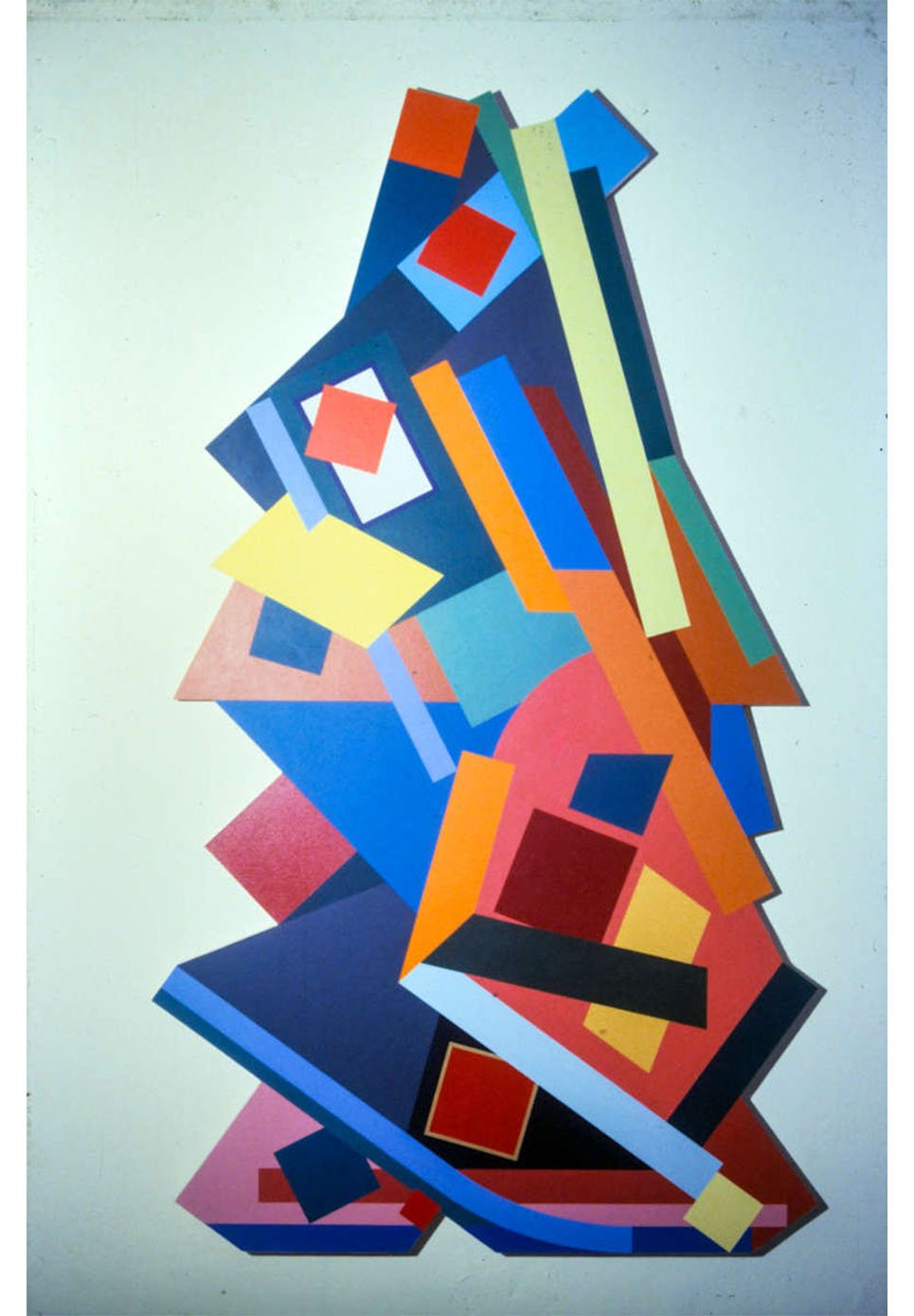 Poisons, acrylic on canvas on wood, 185.5 x 105.5 cm, 1979