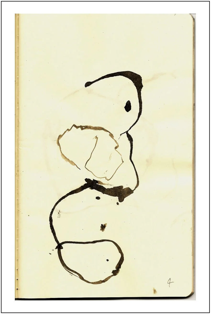 Argo No. 4 (original drawing), ink on paper, 21 x 13 cm, 2009 - 2012