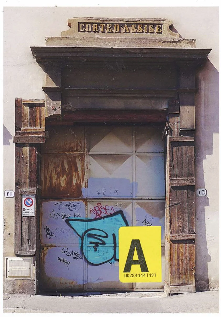 Florence A Memoir, collage on inkjet print, 15 x 10 cm, 2023 - 2025