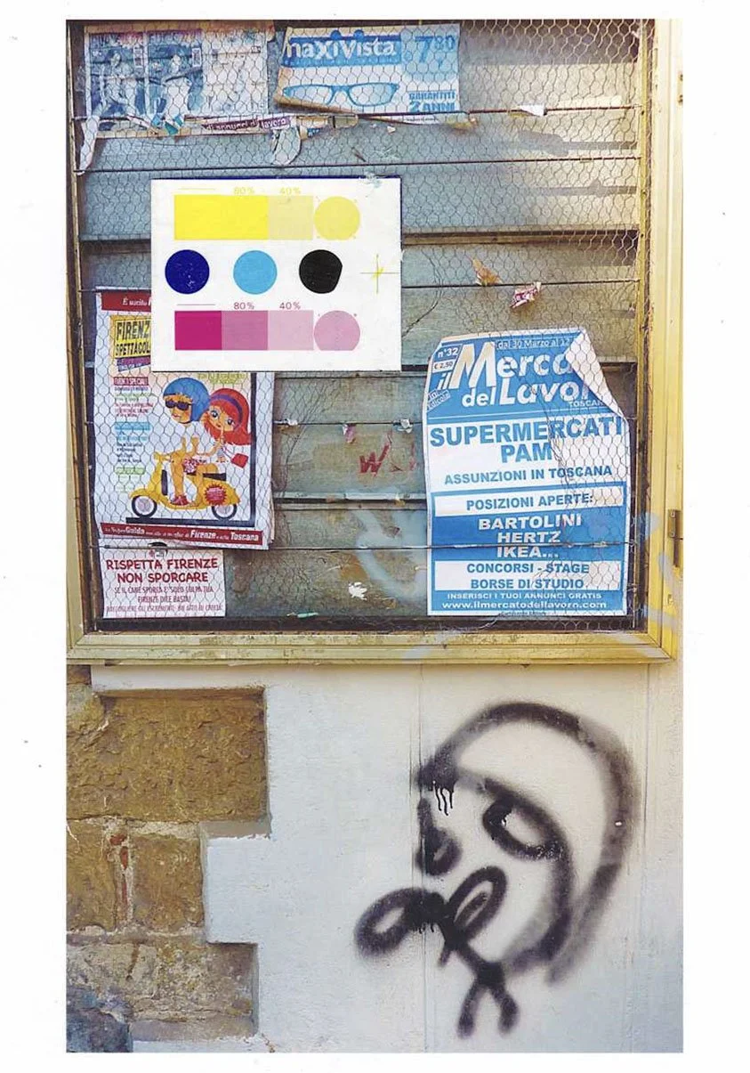 Florence A Memoir, collage on inkjet print, 15 x 10 cm, 2023 - 2025