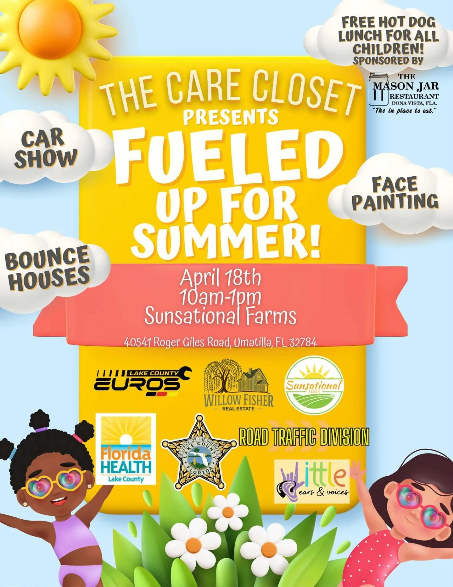 ☀️ Fueled Up for Summer ☀️

I&rsquo;m so excited to be partnering with Care Closet for Fueled Up for Summer, an incredible event supporting Lake County, FL families by helping ensure children have access to food not just during the school year, but o