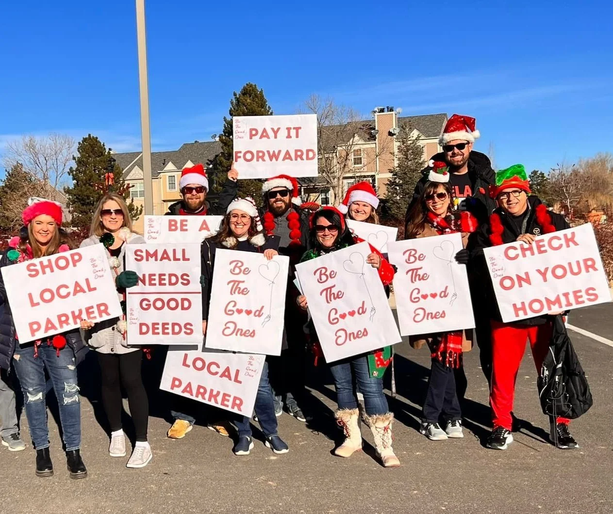 Be the Good Ones at the Parker Hometown Holiday Parade