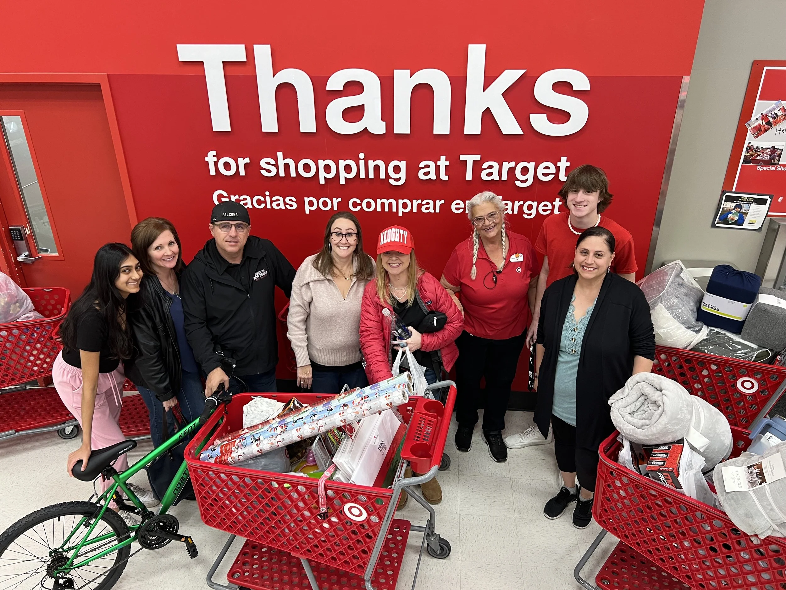 Be the Good Ones holiday helpers shopping trip