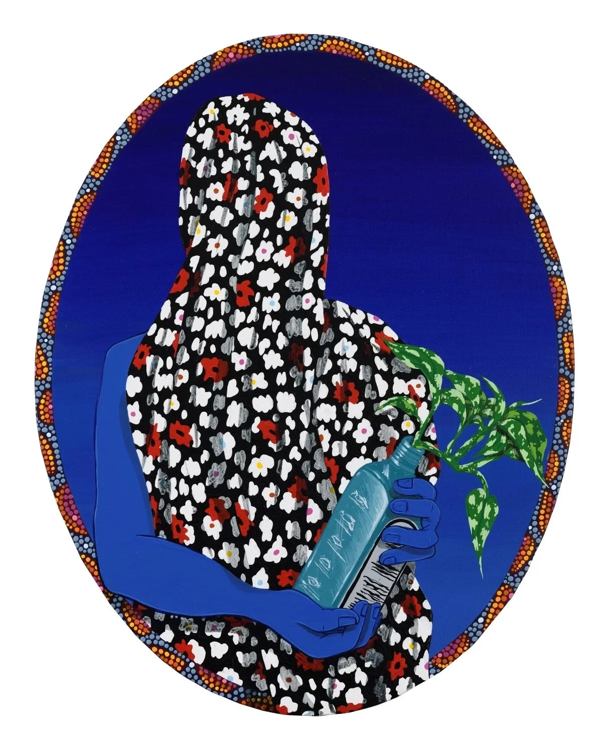 Amir H Fallah painting
